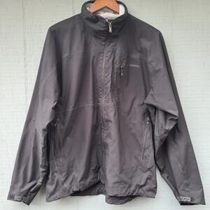 Patagonia Seam Sealed Jacket Solid Black Rain Coat